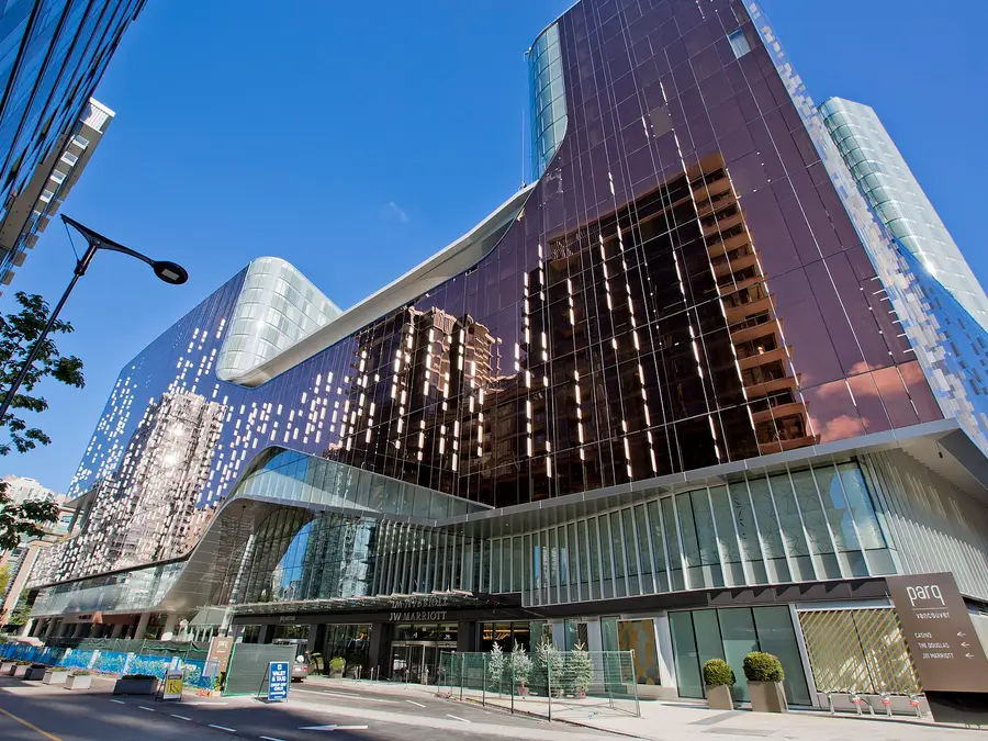Parq Casino, the building seen from outside